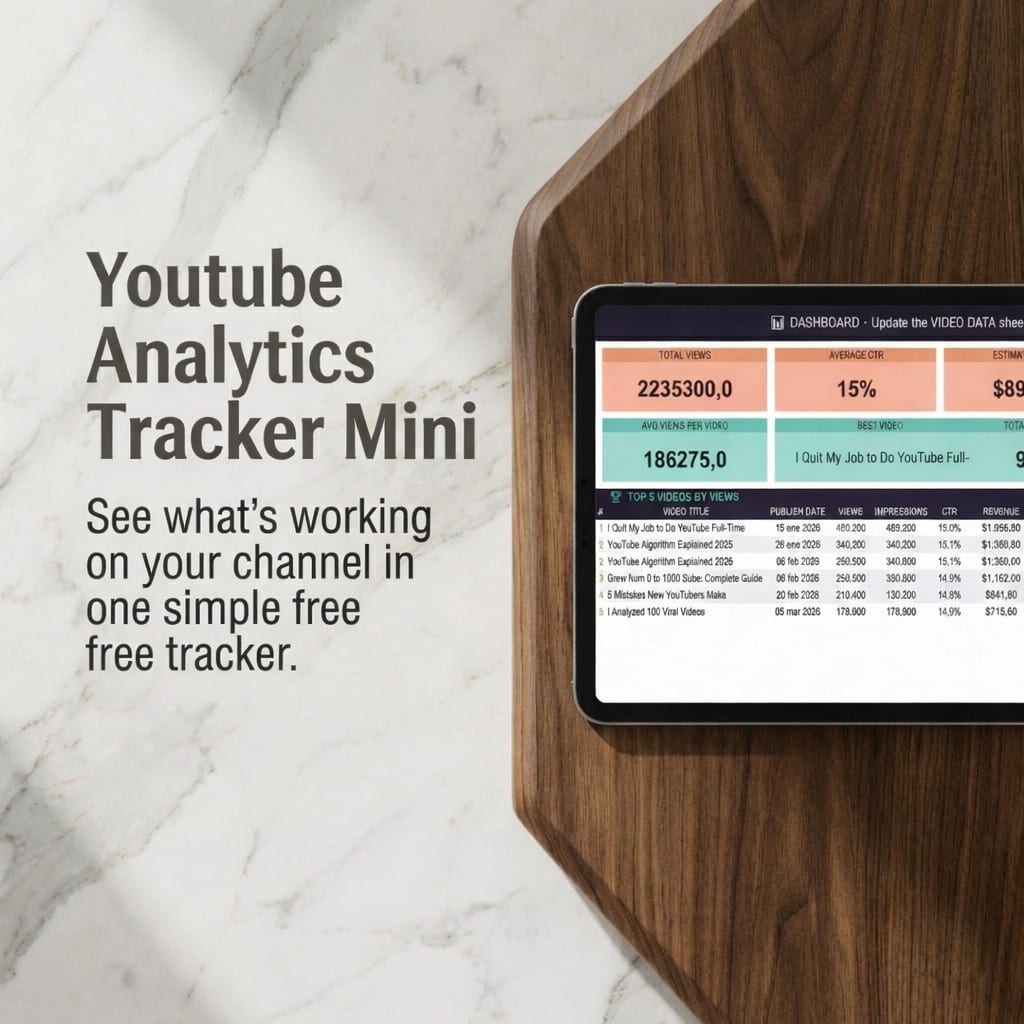 YouTube Analytics Tracker MINI